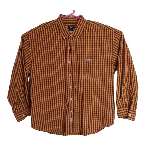 US Polo Assn Mens Shirt XXL Button Up Long Sleeve Pocket Cotton - Picture 1 of 10